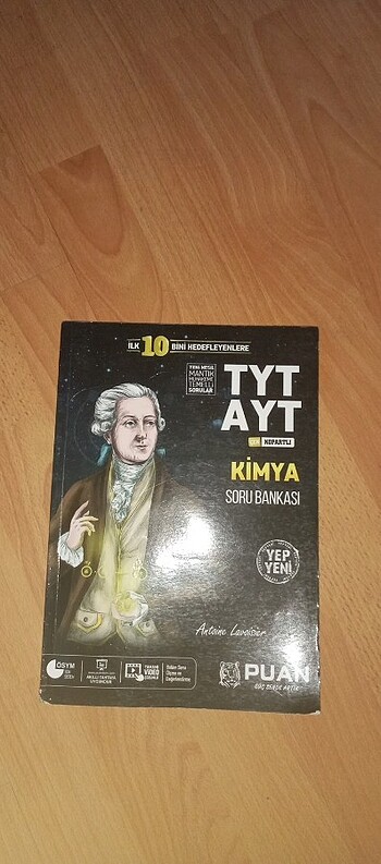 Puan yayınları tyt ayt kimya soru Bankası 