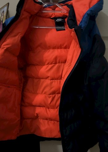 Nike Kids Mavi Erkek Çocuk Fermuarlı Mont