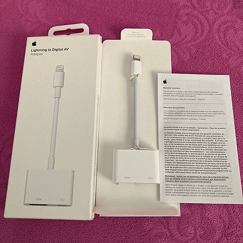 Orijinal Lightning to HDMI