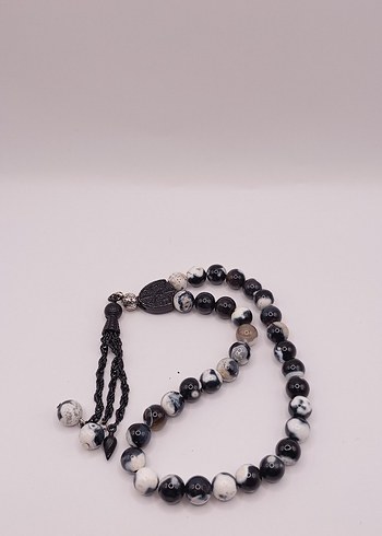 Dendritli Opal Doğal Taş Tesbih - Görsel 2