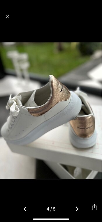 39,5 Beden beyaz Renk Alexander McQueen