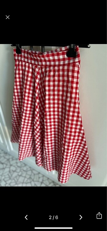 Diğer Zara model midi boy etek