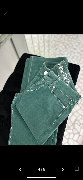 s Beden yeşil Renk Nolita jean pantolon