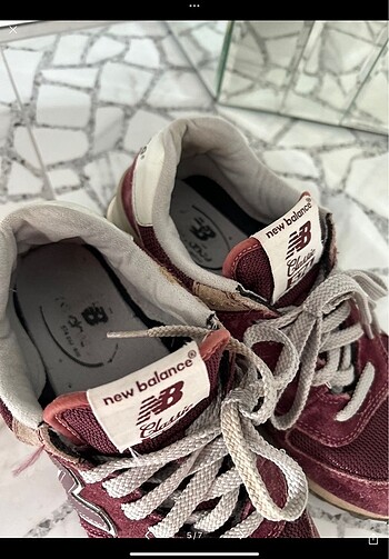 37,5 Beden bordo Renk New Balance