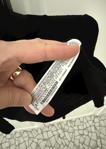 Kadın Siyah Boğazlı Pilili Triko - Görsel 5