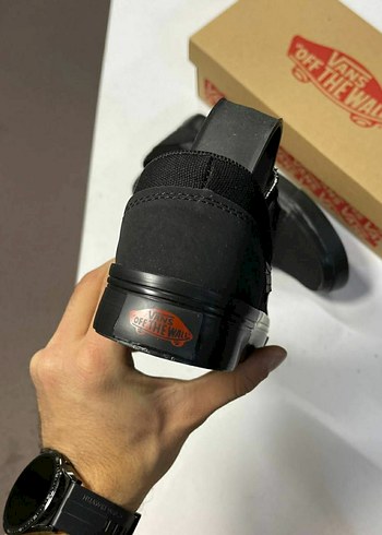 39 Beden Siyah Vans Unisex Spor Ayakkabı