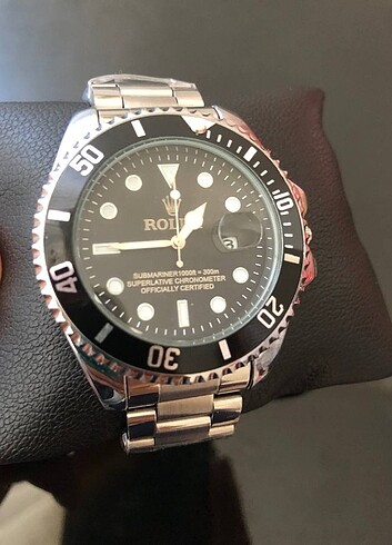 Çelik Rolex Erkek Kol Saati 