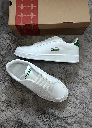 41 Beden beyaz Renk Lacoste Sneaker Spor Ayakkabı 