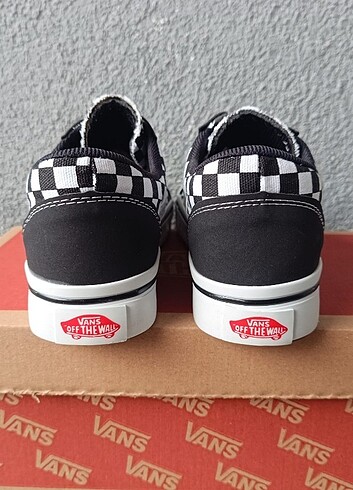 39 Beden siyah Renk Vans Old Skool Damalı Spor Ayakkabı