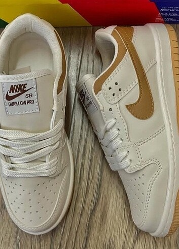 36 Beden camel Renk Nike Dunk Spor Ayakkabı
