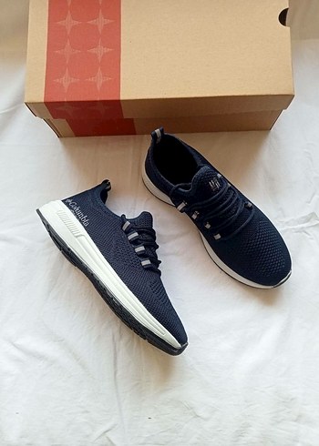 40 Beden mavi Renk Columbia Unisex Lacivert Spor Ayakkabı