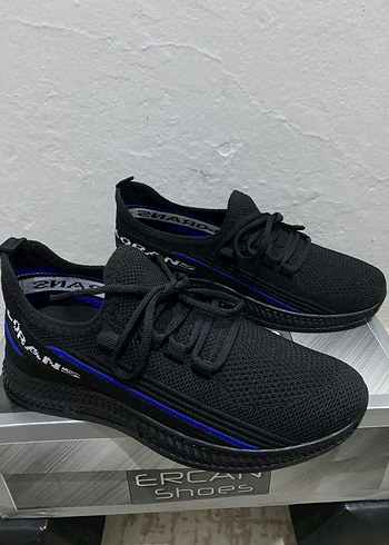Diğer Siyah Fileli Spor Ayakkabı
