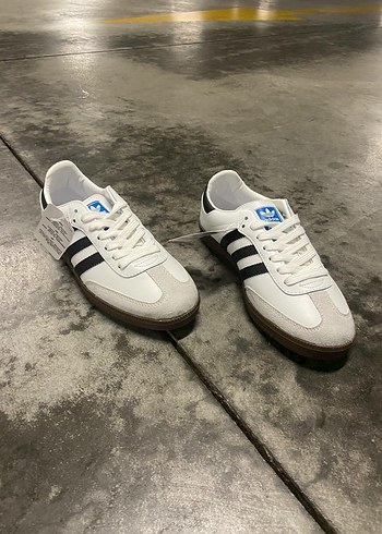 39 Beden beyaz Renk Adidas Beyaz Kadın Sneakers Samba