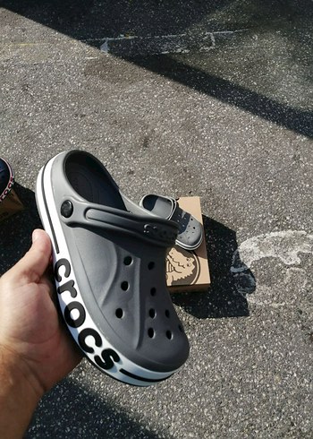 40 Beden Gri Crocs Kadın Terlik