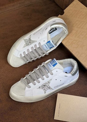 Golden Goose Gümüş Yıldız Spor Ayakkabı