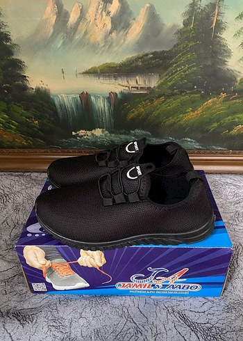 Siyah Spor Sneaker Ayakkabı