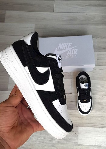 Nike Nike Air Force 1 Siyah Beyaz Kadın Spor Ayakkabı