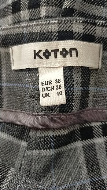 KOTON 38 BEDEN KADİN BOL PAÇA BİLEK BOY PANTOLON