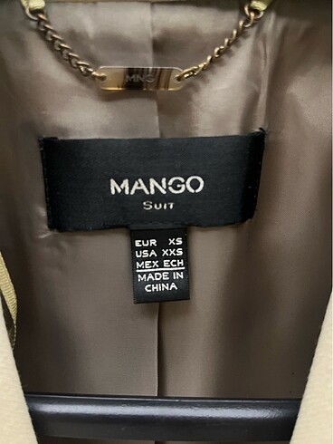 xs Beden Mango ceket