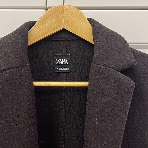 Zara Astarsız kaşe kaban