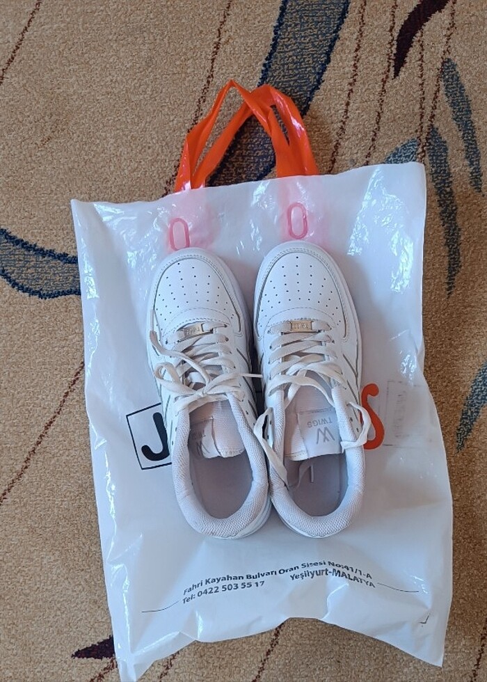 Spor ayakkabı beyaz unisex - Görsel 3