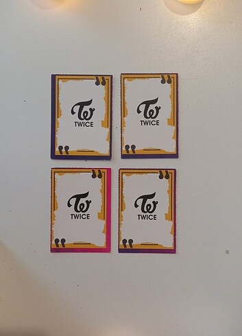  Twice fotokart seti