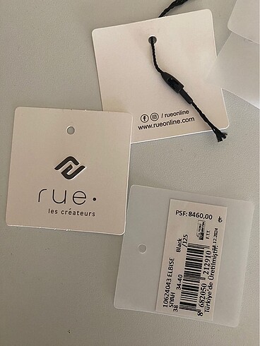 38 Beden siyah Renk Rue Elbise