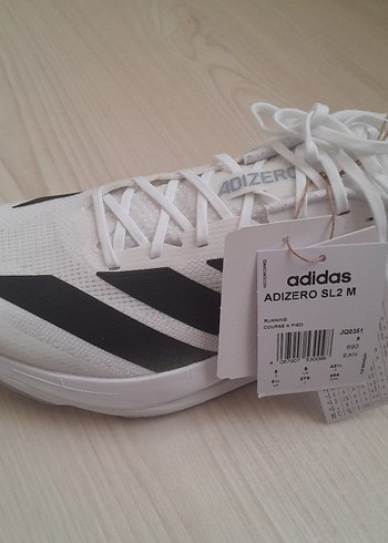 ORJİNAL ADİDAS Beyaz Erkek Spor Ayakkabı - Görsel 3