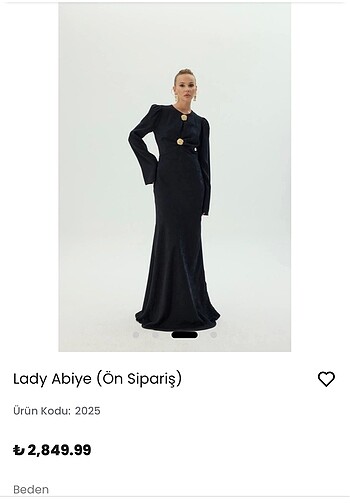 36 Beden Abiye