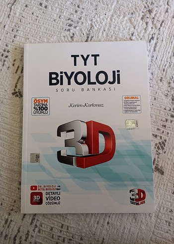 TYT Biyoloji Soru Bankası 3D