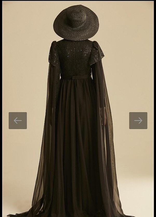 Tuğba Venn Hennin abiye - Görsel 3