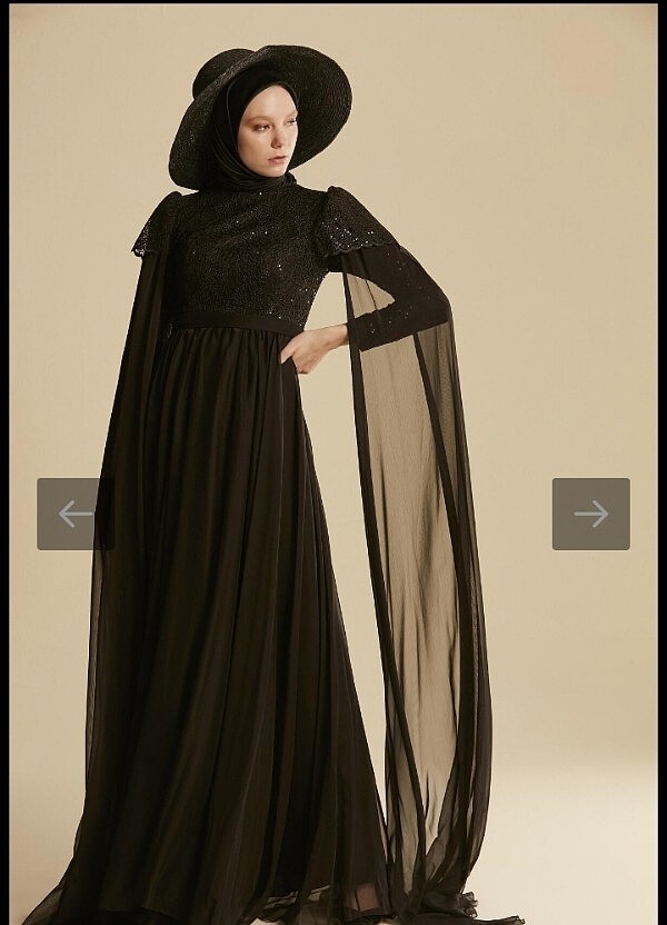 Tuğba Venn Hennin abiye - Görsel 2