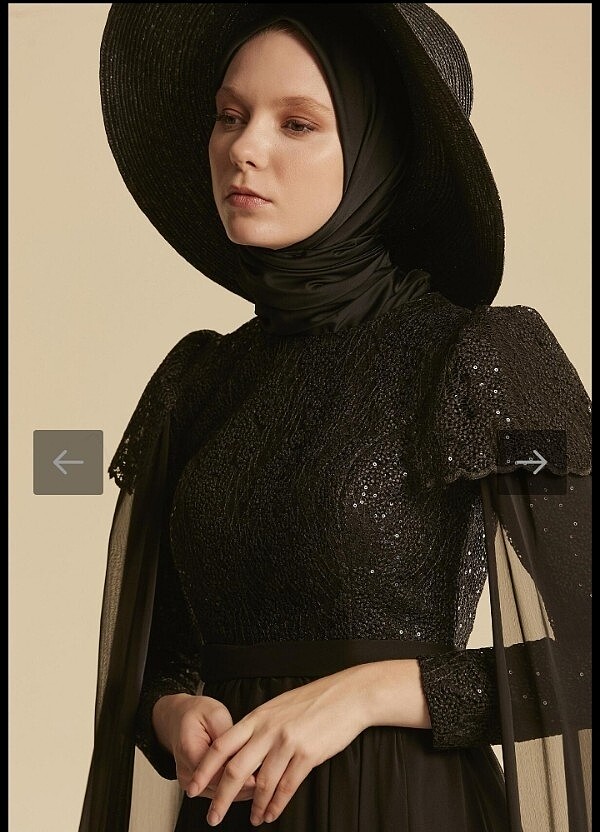 Tuğba Venn Hennin abiye - Görsel 4