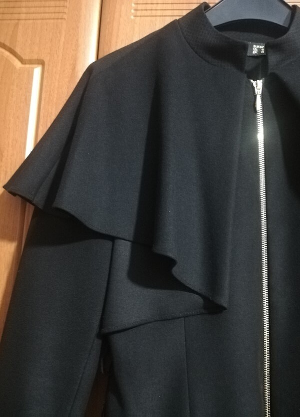 Siyah uzun pardesü - Görsel 4