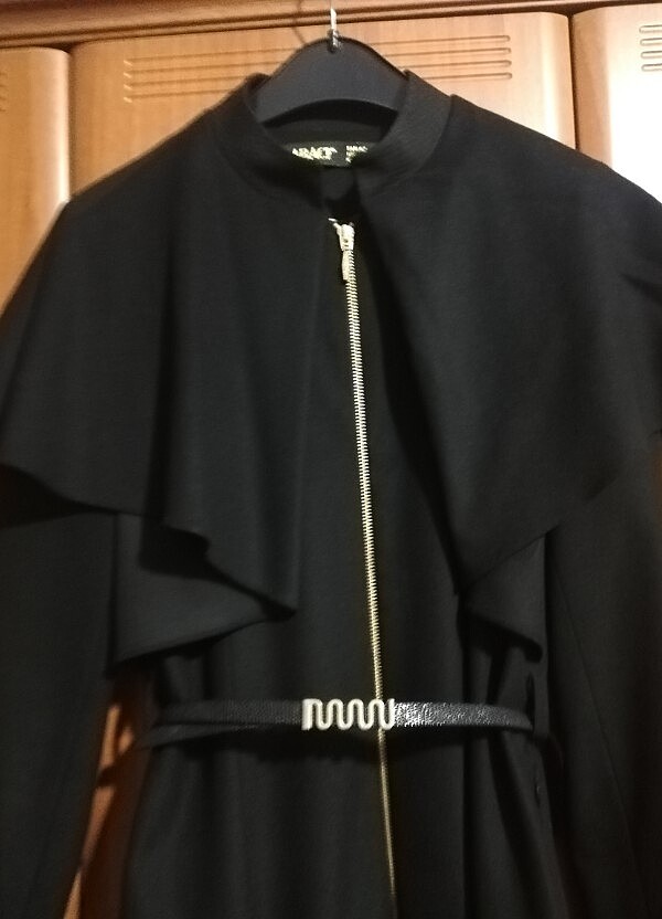 Siyah uzun pardesü - Görsel 5