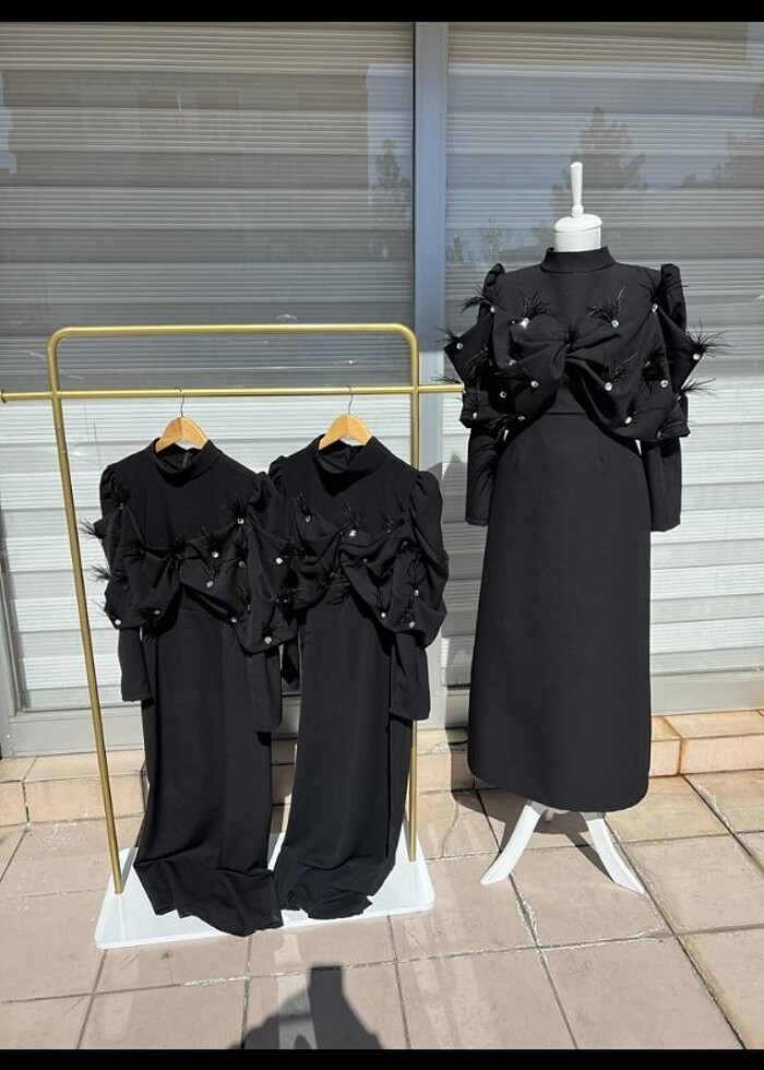 Tasarım tesettür elbise abiye - Görsel 4