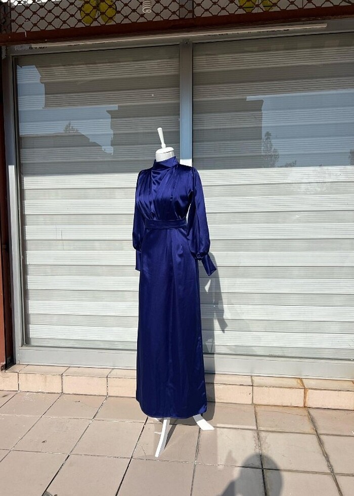 Tesettür abiye elbise - Görsel 2