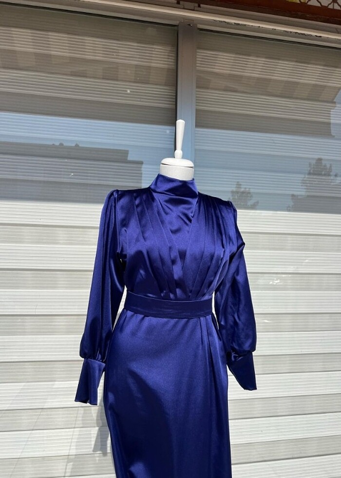 Tesettür abiye elbise - Görsel 3