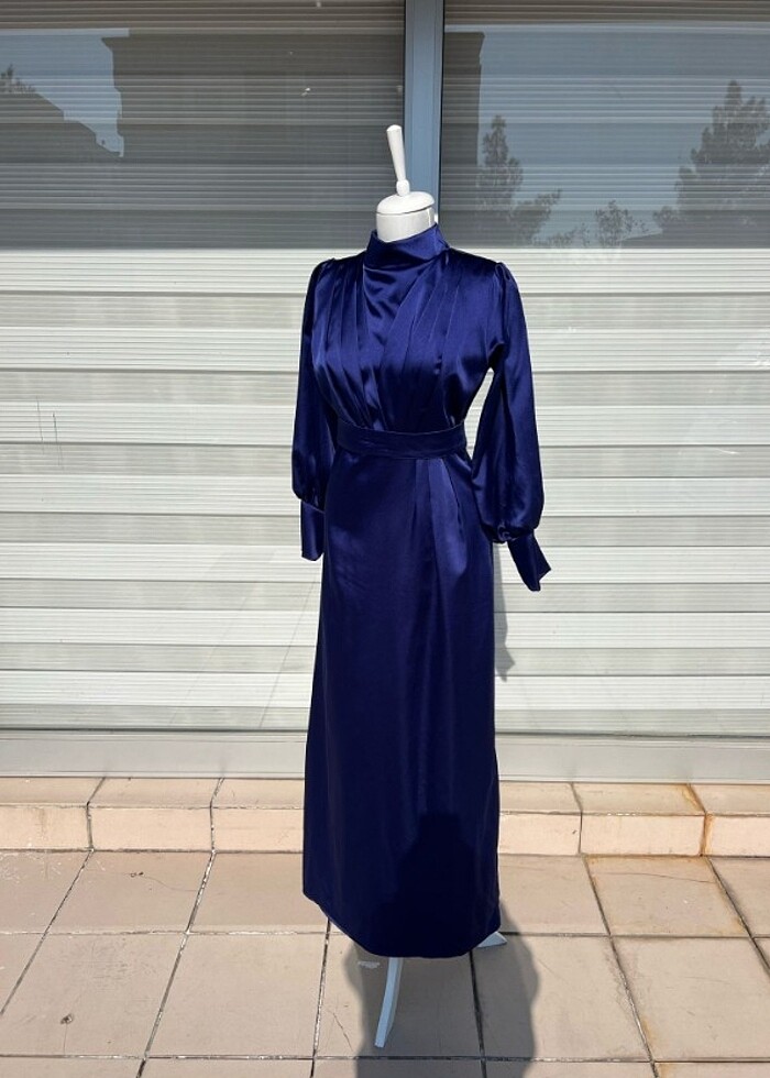 Tesettür abiye elbise - Görsel 4