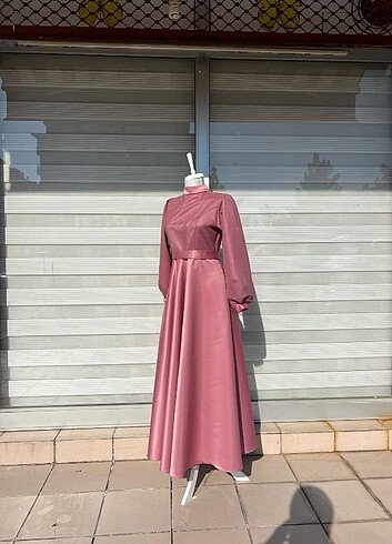 tesettür abiye elbise - Görsel 12