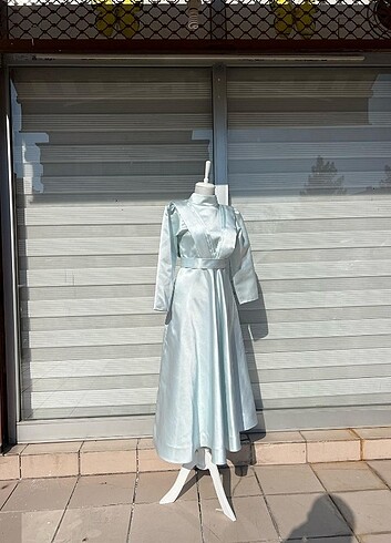 tesettür abiye elbise - Görsel 13