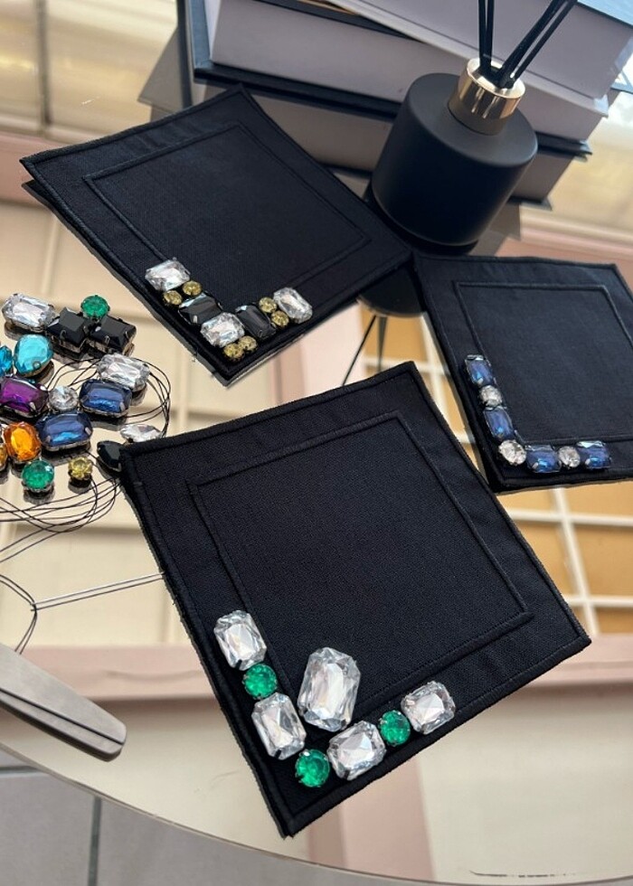 Sunum peçetesi, kokteyl peçetesi, runner  - Görsel 2