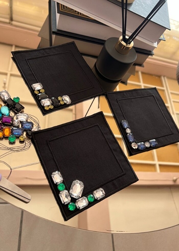 Sunum peçetesi, kokteyl peçetesi, runner  - Görsel 3