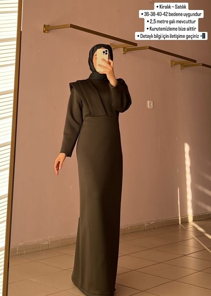 Tesettür abiye modelleri - Görsel 2