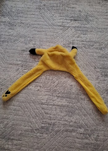  Beden Renk Sarı Pikachu Peluş Şapka