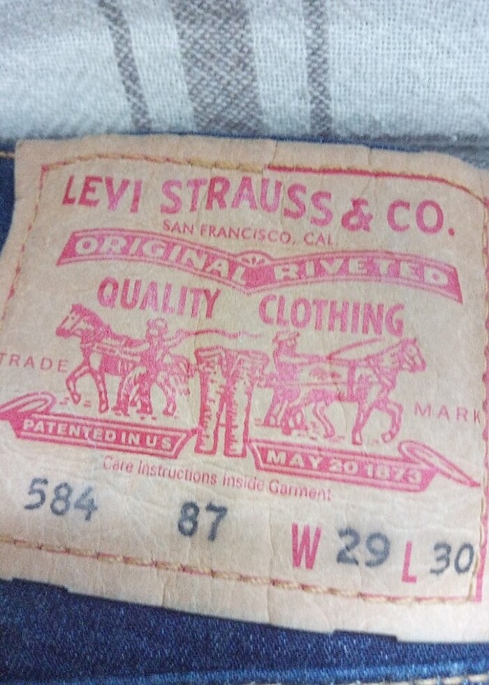 Kadın levis pantalon - Görsel 2