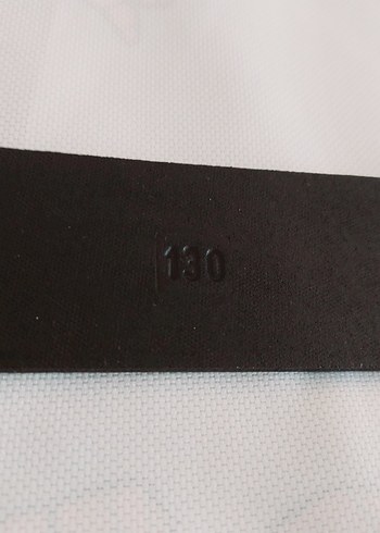 Erkek Siyah Deri Kemer - Görsel 2