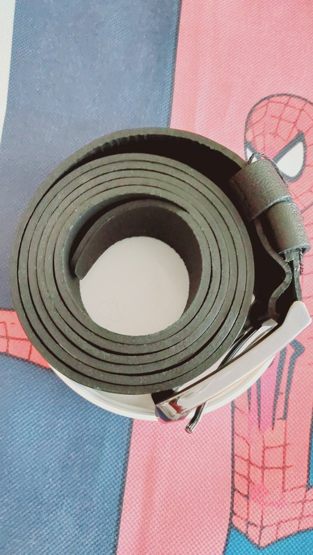 Erkek Siyah Deri Kemer - Görsel 4