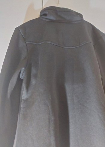 Kadın Siyah Fermuarlı Yüksek Yakalı Sweatshirt - Görsel 7