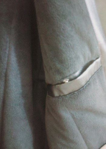 Erkek Siyah Deri Biker Ceket - Görsel 7